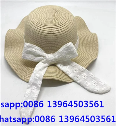 Ženski slamnati klobuk za na plažo