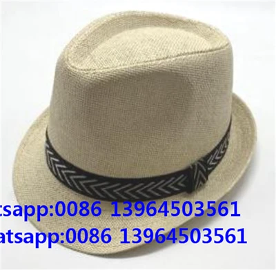 Ženski moški Fedora klobuk za plažo
