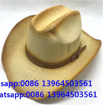 Slamnat senčnik Fishing Man Fedora klobuk