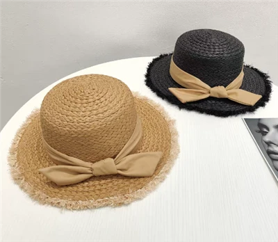 Bowknot papir ročno izdelan na plaži sončni klobuk